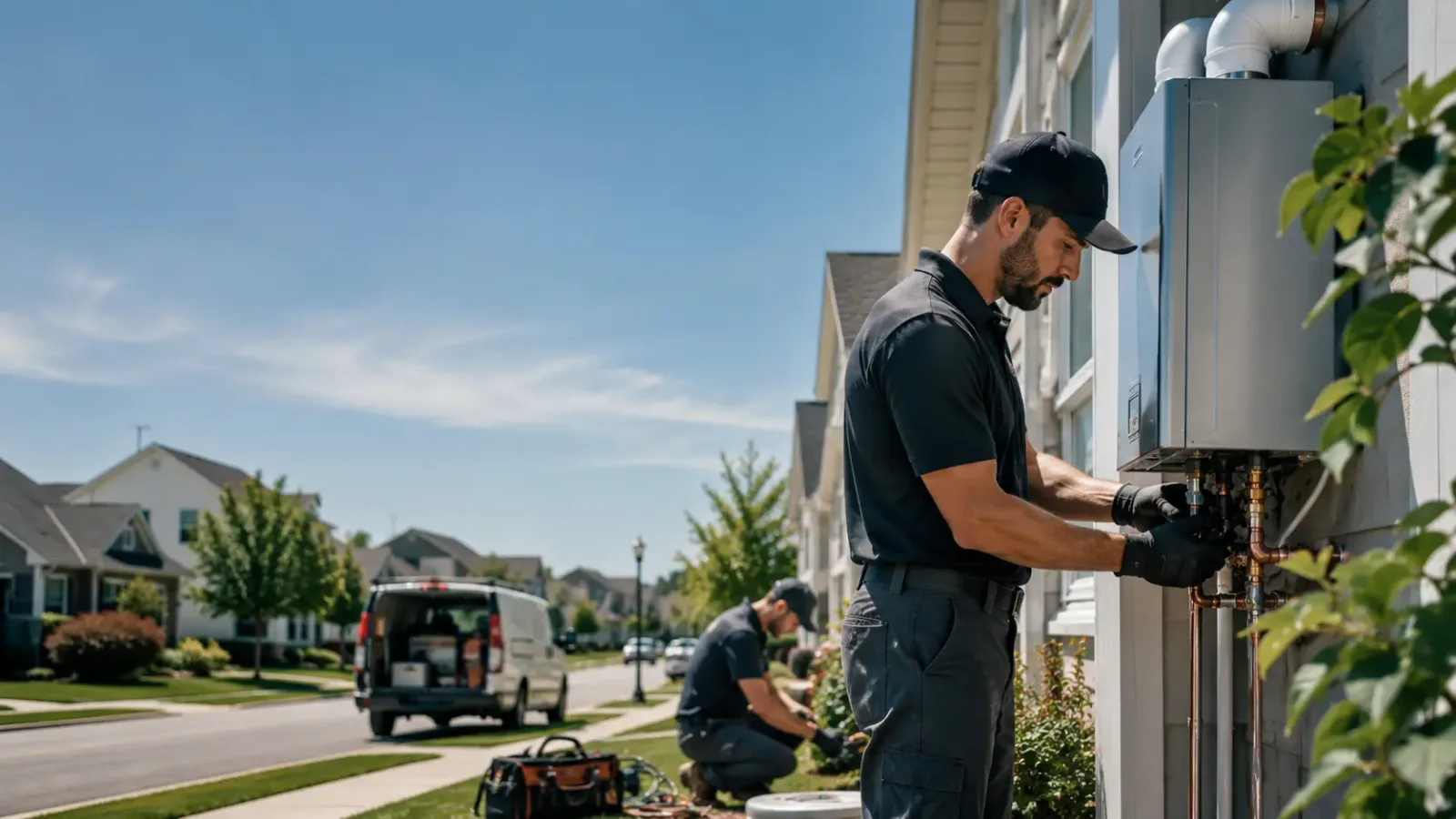 Tankless Water Heater Installation in Bannock, OH